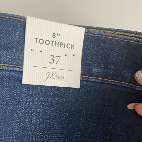 HP🎉❤️J.Crew 8” Toothpick Jeans - Picture 5 of 7